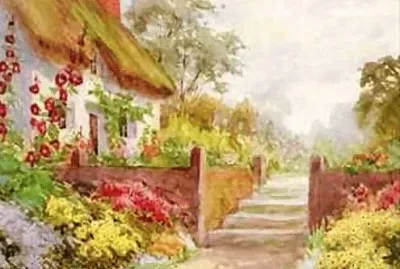 country cottage jigsaw puzzle