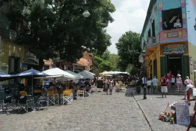 Caminito. Barrio de La Boca. Argentina