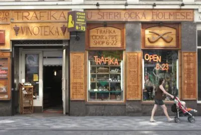 Sherlock Holmes Store, Prague, Czech Republic