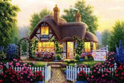 Cottage jigsaw puzzle