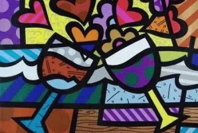 Cheers by Romero Britto jigsaw puzzle