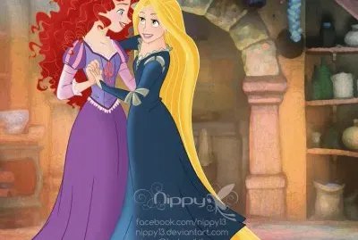 Rapunzel Merida