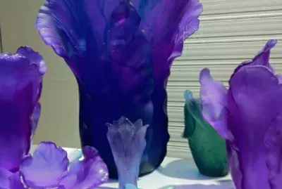 Gorgeous Flower Vases by Lalique