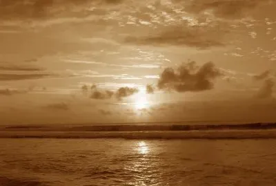 coucher de soleil crÃ©ole