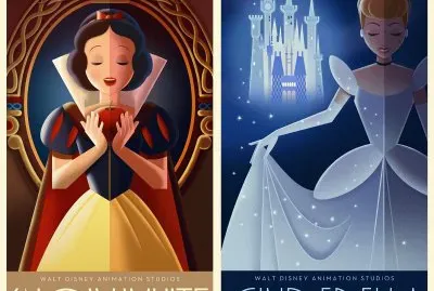 פאזל של SnowWhite Cinderella