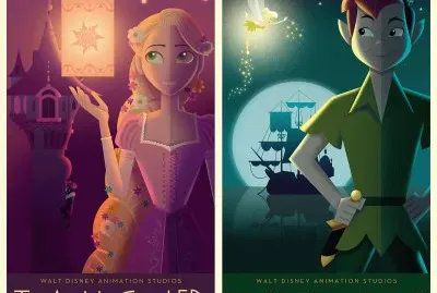 פאזל של Rapunzel TinkerBell Peter