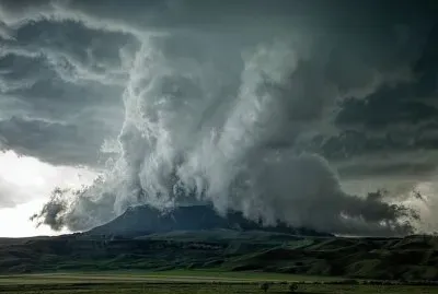 Nube Enorme Sobre la Sierra