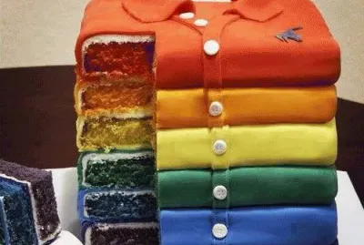Creative Polo Shirt Cake for Dad