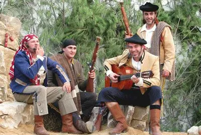 Actors portraying Romantic Bandoleros jigsaw puzzle