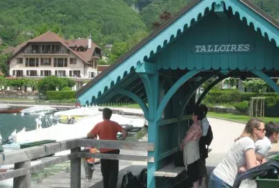 Boat Dock, Lake Annecy, France