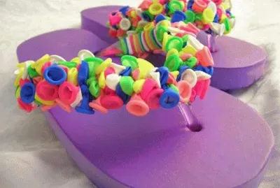 Creative Water Balloon Flip Flops