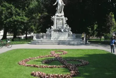 Mozart Statue, Vienna, Austria