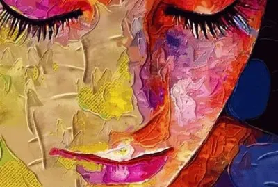 פאזל של Colored Lady