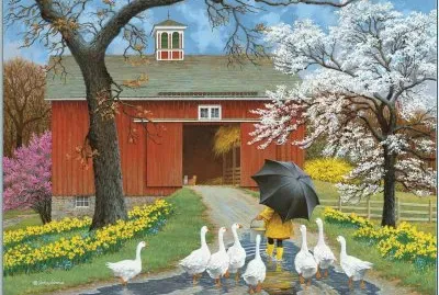 פאזל של gansos