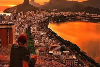 Rio de Janeiro desde el Morro do Cantagalo