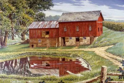 פאזל של The Old Swimming Hole