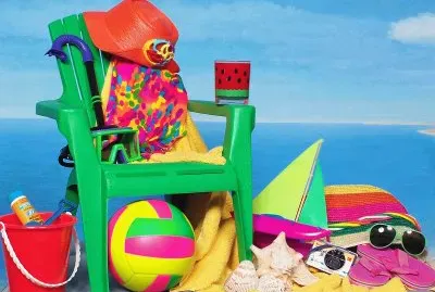 Colorful Beach Things