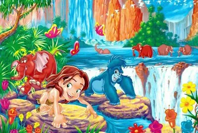 פאזל של rey de la selva