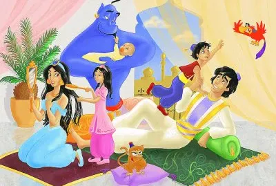 פאזל של aladino