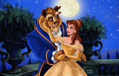 פאזל של la bella y la bestia