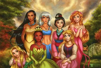 פאזל של princesas