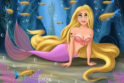 פאזל של rapunzel