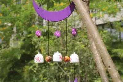 Charming Purple Wind Chimes