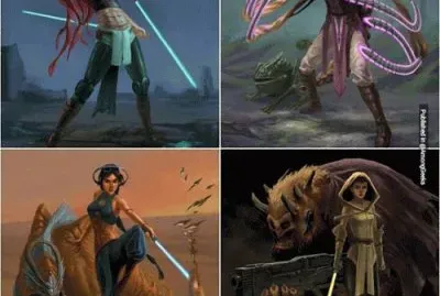 StarWars Ariel Rapunzel Jasmine Belle