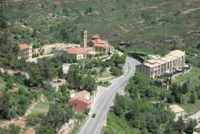 View from Montserrat Monastery, Spain