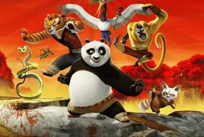 פאזל של kung fu panda