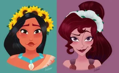 Pocahontas Megara jigsaw puzzle