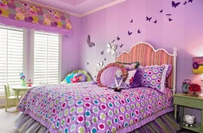 Sweet Butterfly Girly Bed Room jigsaw puzzle
