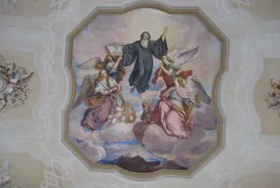 Ceiling, Melk Abbey, Austria jigsaw puzzle