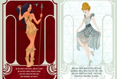 Pocahontas Cinderella jigsaw puzzle