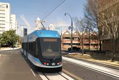 Charlotte streetcar rendition