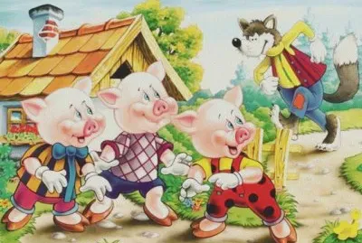 פאזל של i tre porcellini