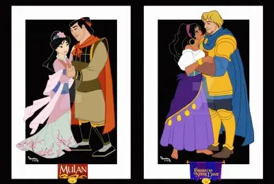 Mulan Shang Esmeralda Phoebus