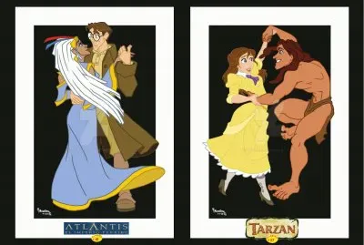 Kida Milo Jane Tarzan