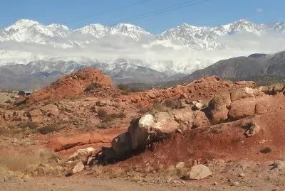 En Potrerillos. Mendoza. Argentina
