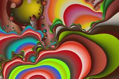 פאזל של A Fractal Landscape