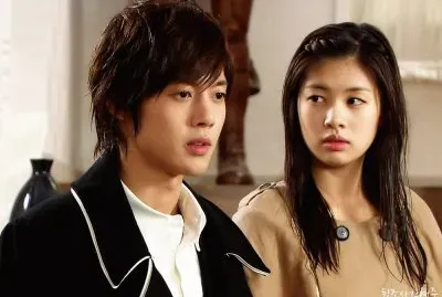 playful kiss