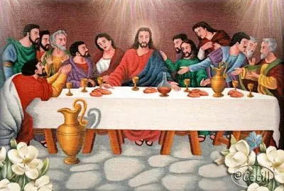 jesus en la ultima cena