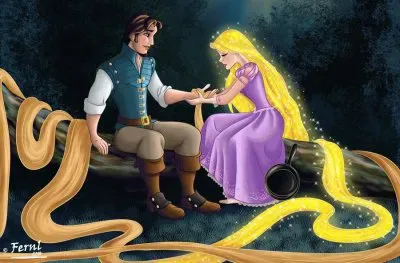 Flynn Rapunzel jigsaw puzzle