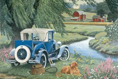 Gone Fishing jigsaw puzzle