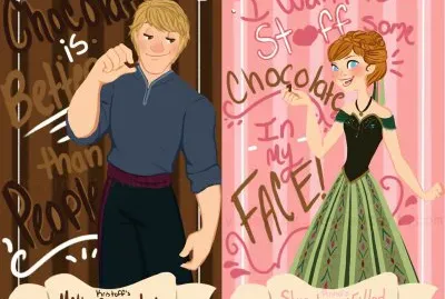 Kristoff Anna jigsaw puzzle