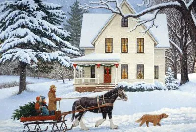 The Ride Home (Xmas Version) jigsaw puzzle