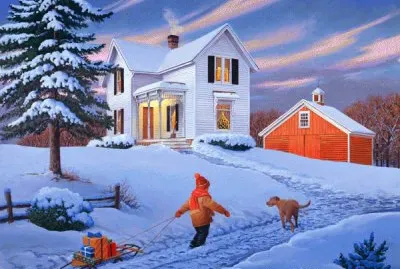 Coming Home (Xmas Version) jigsaw puzzle