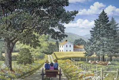 Looking Back jigsaw puzzle