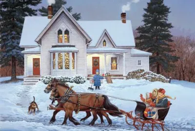 Sleigh Bells Ringing jigsaw puzzle