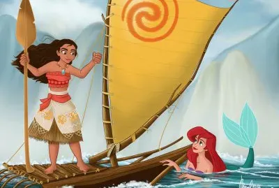 ariel y moana